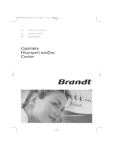 Groupe Brandt KV568WE1 Owner's manual
