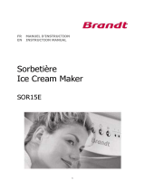 Brandt SOR15EP Owner's manual