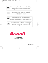 Brandt TV282BT1 Owner's manual