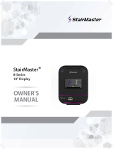 Stairmaster OpenHub 10 Inch Touchscreen Console Owner's manual