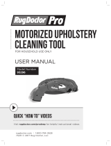 RugDoctor Motorized Upholstery Cleaning Tool Owner's manual