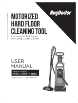 RugDoctor Motorized Hard Floor Cleaning Tool Owner's manual