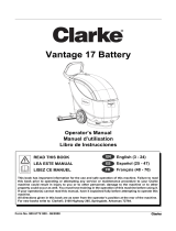 Clarke Vantage 17 Battery User manual