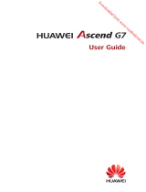 Huawei Ascend G7 User manual