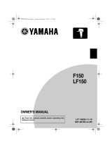Yamaha LF150 Owner's manual