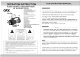 QFX R-180 User manual