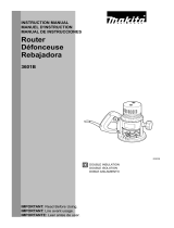 Makita 3601B User manual