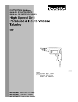 Makita 6501 User manual