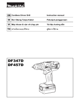 Makita DF457D User manual