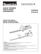 Makita HTR7610 User manual