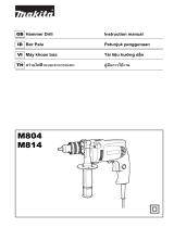 Makita M804 User manual