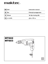 Makita MT603 User manual