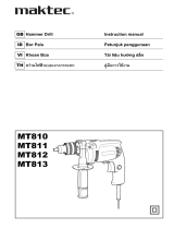 Makita MT810 User manual