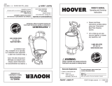 Hoover C2401 Shoulder Vac Pro Backpack Vacuum Owner's manual