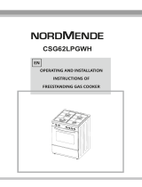 Nordmende CSG62LPGWH User manual