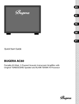 Bugera AC60 Quick start guide