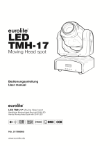 EuroLite LED TMH-17 Spot Movinghead User manual