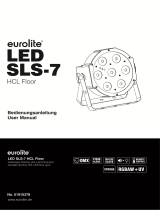 EuroLite LED SLS-7 HCL Floor User manual