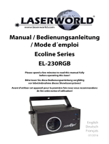 Laser­world EL-230RGB Owner's manual