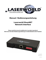 Laserworld ShowNET + Showeditor Software Owner's manual