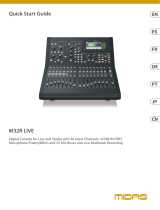 Midas Digital Console for Live and Studio User manual