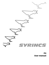 Syr­incs P4 Owner's manual