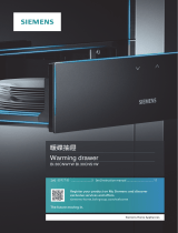 Siemens Warming drawer Operating instructions