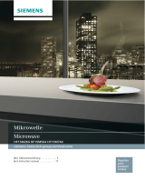 Siemens Built-in microwave oven User manual