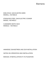 Siemens HQ745525E User manual