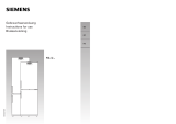 Siemens KG32U143GB User manual