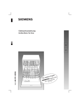 Siemens SE70A590/11 User manual