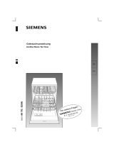 Siemens SE70A590/16 User manual