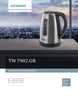 Siemens TW7902GB User manual