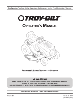 Troy-Bilt Super Bronco User manual