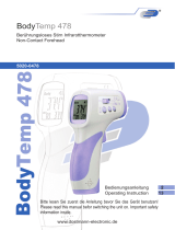 Dostmann Electronic Infrared fever thermometer BODYTEMP 478 User manual