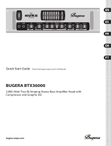 Bugera BTX36000 Quick start guide