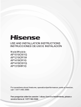 Hisense AP1319HR1G User manual