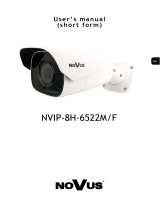 Novus NVIP-8H-6522M/F User manual