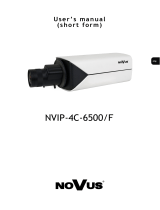Novus NVIP-4C-6500/F User manual