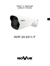 Novus NVIP-2H-6511/F User manual