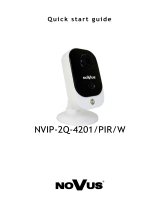 Novus NVIP-2Q-4201/PIR/W User manual