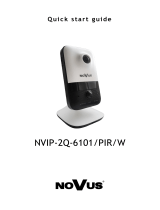 Novus NVIP-2Q-6101/PIR/W User manual