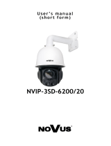 Novus NVIP-3SD-6200/20 User manual