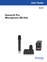Extron VoiceLift Pro Microphone EB Kit Series User manual