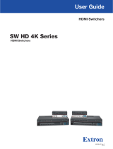 Extron SW HD 4K Series User manual