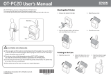 Epson TM-P20 Series User manual