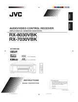 JVC RX-8030VBK Instructions For Use Manual