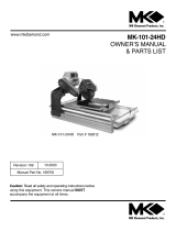 MK Diamond Products MK-101-24-HD Owner's manual
