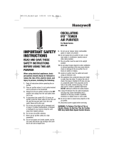 Honeywell HFD-120-Q User manual