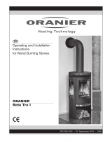 Broseley Oranier Rota Tre Woodburning Stove Installation guide
